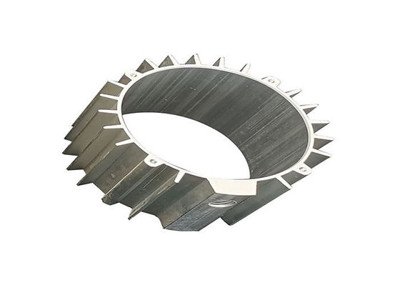 Casca de perfil de alumínio 6063 extrudida CNC óxido de lítio alumínio cnc peças Peças