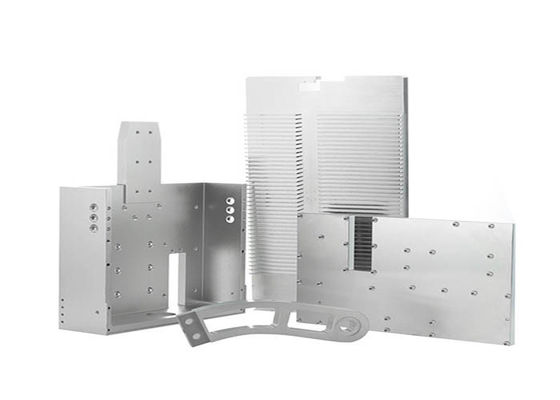 Peças de extrusão de alumínio anodizadas industriais CNC Peças de torneamento CNC