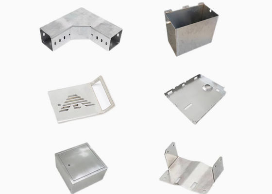 Wyrzucanie piasku AL5052 AL6061 Precyzyjne kawałki metalowe z blachy Aluminiowe obudowy