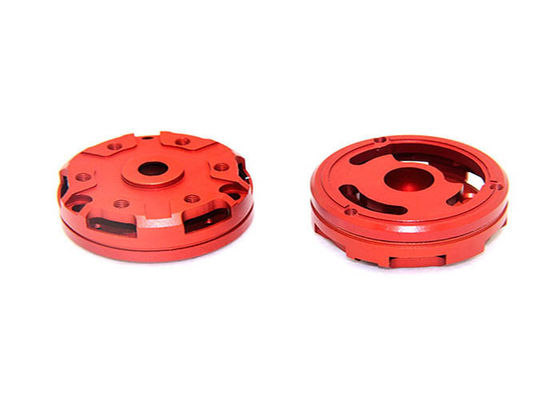 Durable Custom Laser Cut Parts Carbon Steel 8.8 Galvanizing Painting Red