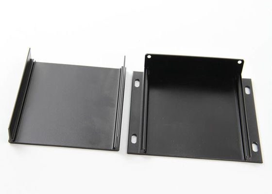 Durable Black Oxidize AL2024 Aluminum Extrusion Profiles Metal Box Shell