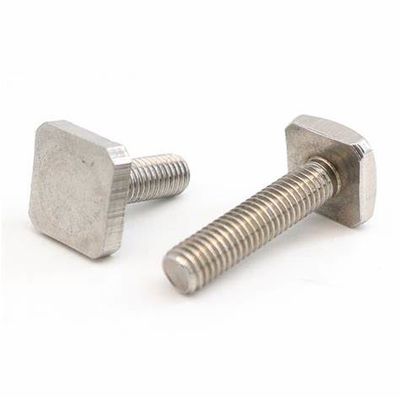 M10 M12 SUPER DUPLEX SS 2205 2507 904L Passivação Polido Cabeça Quadrada parafusos metálicos