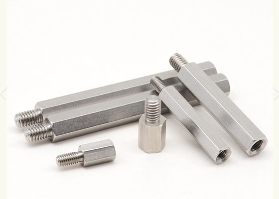 Stainless Steel Male And Female Hexagon Head Standoff  Plain Polishing Passivate single studs