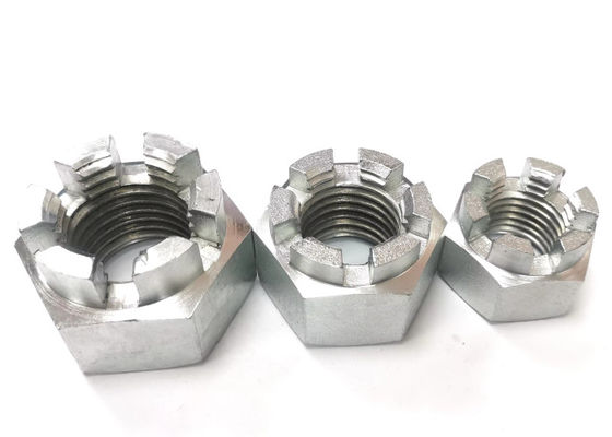 UNC UNF Castle nut M6 M8 M10 Stainless Steel 304 316 Hex Slotted Castle Nuts DIN935