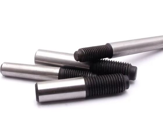 Pins de hardware de aço carbono de 8 mm com extremo de fio revestido de zinco Zn classe 4.8 8.8