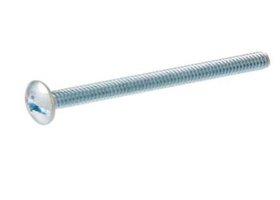 M4 M5 A307 GR2 Aço Azul Branco Revestimento de zinco Phillips Tração em ranhuras Cruz Recessada Truss cabeça parafuso