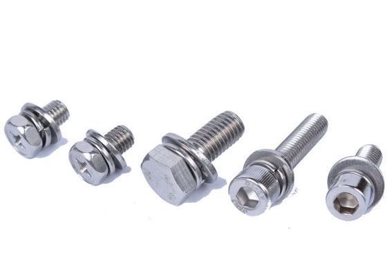 M16 M18 Lavadora de parafusos e porcas hexagonais de aço inoxidável SUS304 SUS316 A2-70 A4-70