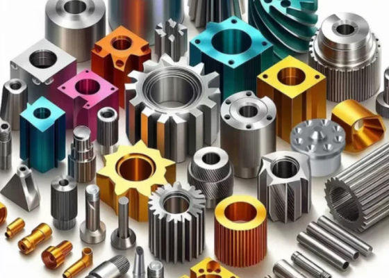 Copper T2 CNC Machined Parts with Anodized Finish for Enhanced Thermal Conductivity