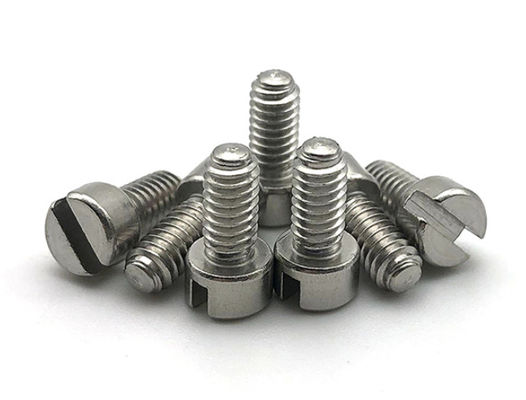 Niestandardowe metalowe śruby ramienne ze szczeliną do mebli inżynieryjnych w 1/6 8/12 1