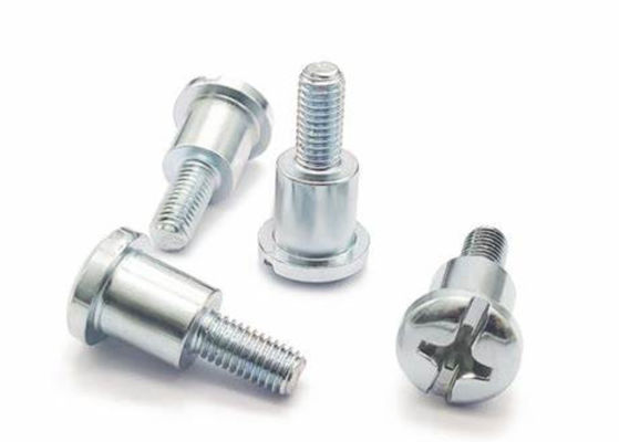 Gavalnised Branco de aço carbono ombro parafusos de metal Phillips parafusos de metal em 1/6 8/12 1