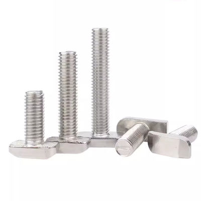 Custom Color M5-M20 Aluminum Metal T Bolt Sizes And Logo Patterns Can Be Customized DIN186 DIN261 For Automotive Industry