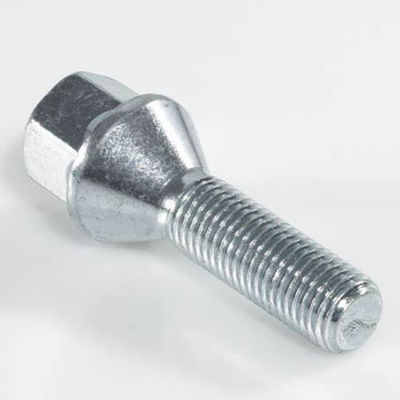 M6 M8 Carbon Steel Chromium Plated Metal Wheel Bolts For Automotive Wheel Hub Screw